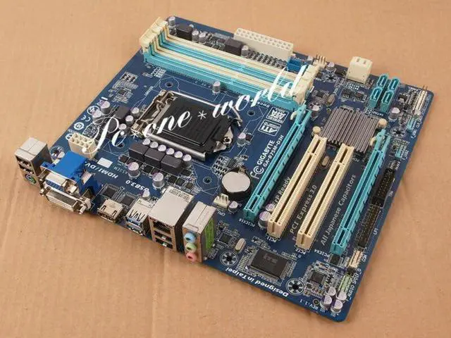 Alt view image 2 of 4 - Fit forGigabyte GA-B75M-D3H motherboard Socket 1155 DDR3 forIntel B75 Express 100% working