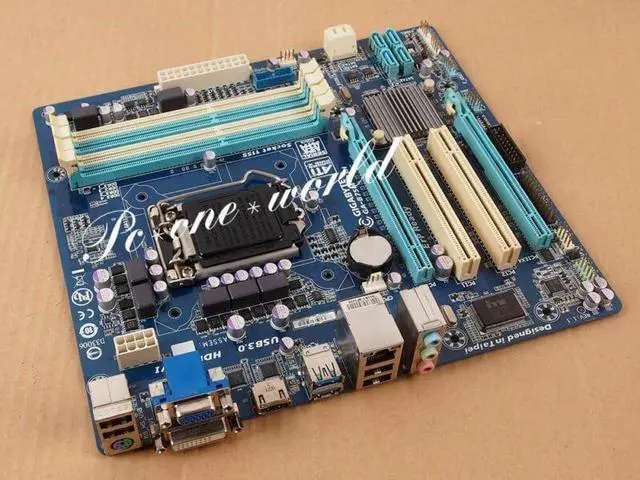 Alt view image 3 of 4 - Fit forGigabyte GA-B75M-D3H motherboard Socket 1155 DDR3 forIntel B75 Express 100% working