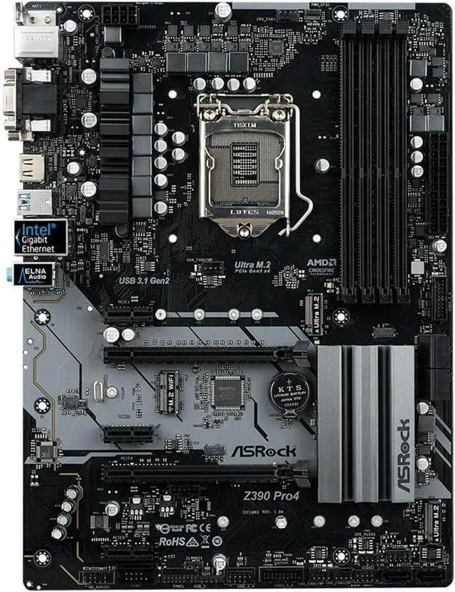 Main image of Z390 Pro4 Desktop 1151 Motherboard Z390 Socket LGA1151 DDR4 SATA3 USB3.0 M.2