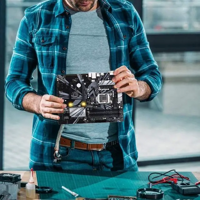 Alt view image 2 of 6 - Prime Z370-P II Z370 Socket LGA 1151 DDR4 DIMM Desktop ATX Motherboard