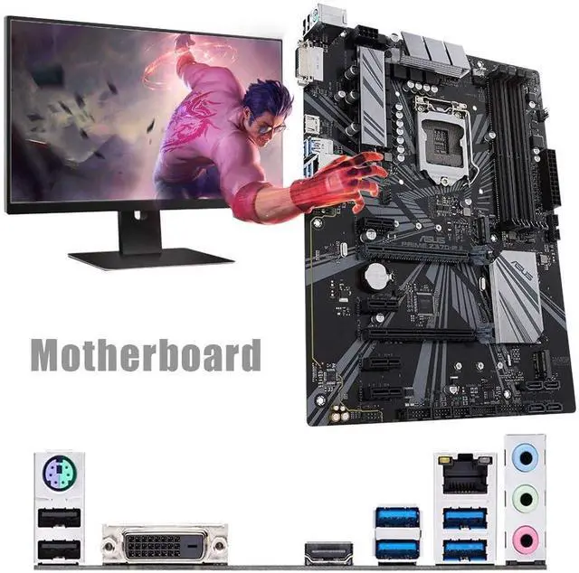 Alt view image 5 of 6 - Prime Z370-P II Z370 Socket LGA 1151 DDR4 DIMM Desktop ATX Motherboard