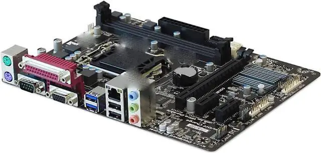 Alt view image 2 of 2 - Motherboard Fit for GA-H81M-DS2 LGA 1150 DDR3 16GB USB3.0 I3 I5 I7 H81M-DS2 H81 Desktop Motherboard Computer Motherboardgaming Motherboard Combo