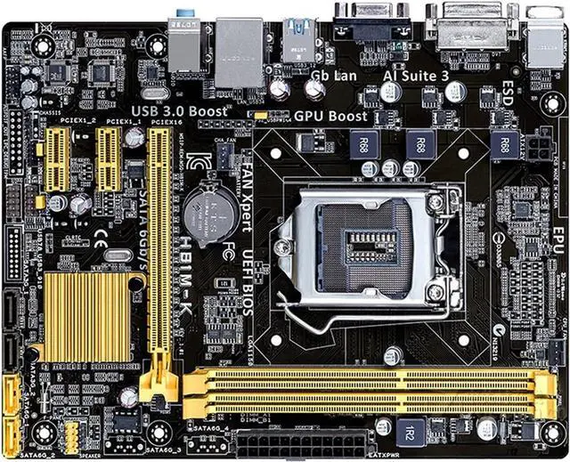 Main image of Fit forASUS H81M-K Motherboard Micro ATX H81M-K LGA 1150 Systemboard H81M DDR3 Computer Motherboards