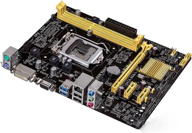 Alt view image 2 of 3 - Fit forASUS H81M-K Motherboard Micro ATX H81M-K LGA 1150 Systemboard H81M DDR3 Computer Motherboards