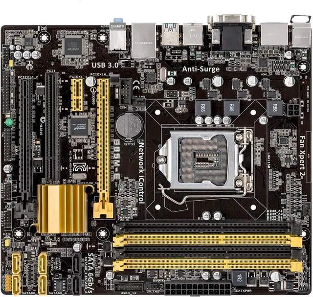 Main image of Fit forASUS B85M-E Motherboard Micro ATX B85M-E B85ME Systemboard LGA 1150 B85M DDR3 forIntel B85 32GB Desktop Mainboard USB 3.0 Gaming Motherboard