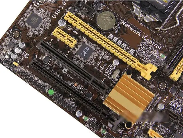 Alt view image 3 of 5 - Fit forASUS B85M-E Motherboard Micro ATX B85M-E B85ME Systemboard LGA 1150 B85M DDR3 forIntel B85 32GB Desktop Mainboard USB 3.0 Gaming Motherboard