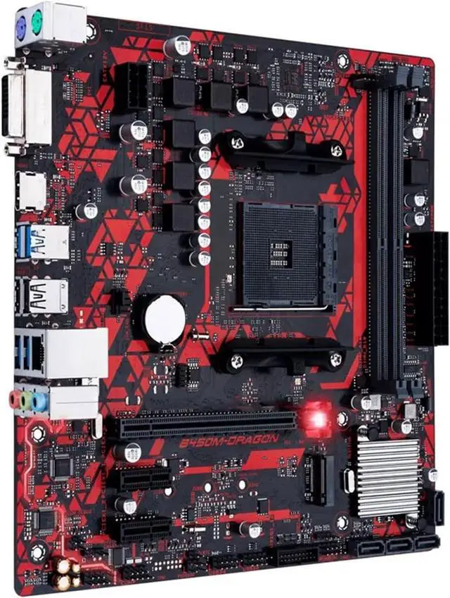 Main image of Computer Motherboards Fit forASUS B450M Dragon Motherboard  forAMD B450 AM4 DDR4 M.2 MATX USB 3.2 DVI HDMI