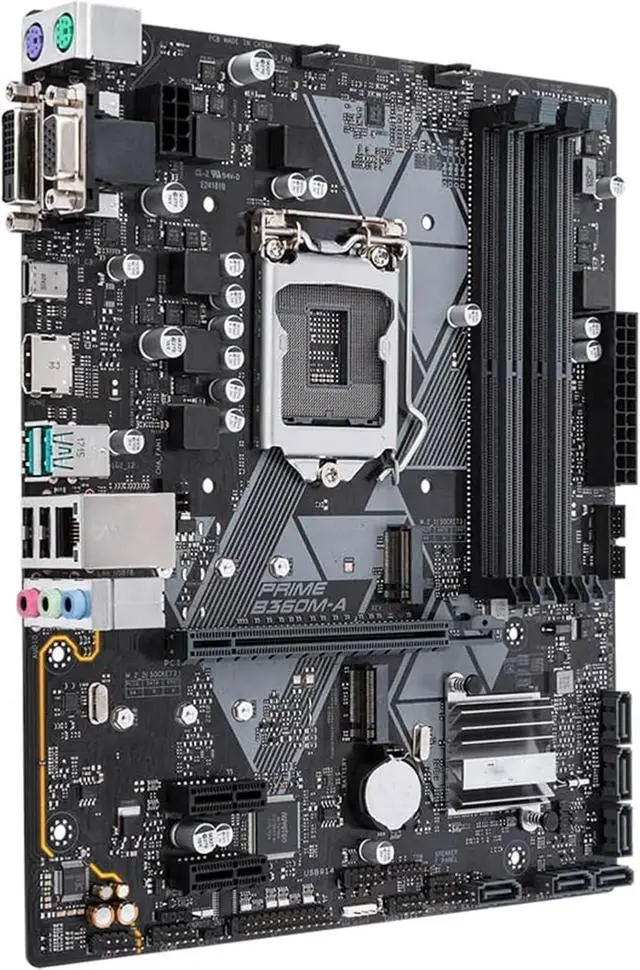 Alt view image 2 of 4 - Computer Motherboards Fit forASUS Prime B360M-A with forIntel B360 LGA 1151 Micro-ATX Desktop Motherboard