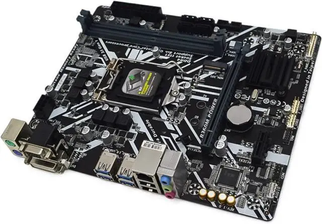 Alt view image 2 of 6 - Computer Motherboards Fit forGigabyte B360M Power Socket LGA1151 B360 Motherboard DDR4 USB3.0 PCI-E 3.0 Original Motherboard