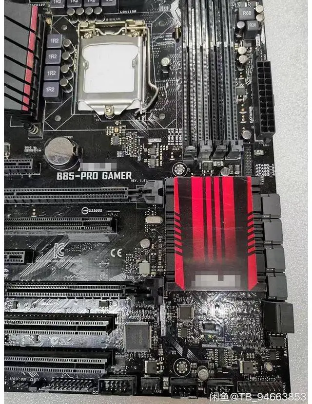 Alt view image 2 of 5 - Server Motherboard for B85-PRO Gamer 1150 DDR3 Support E31231 v3 4790 459 Test