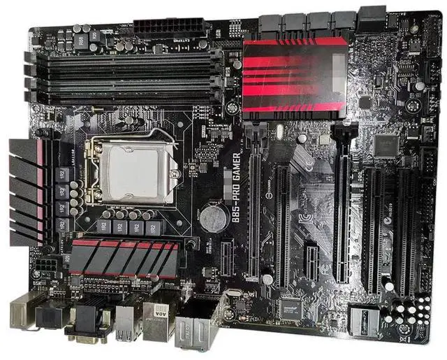 Alt view image 5 of 5 - Server Motherboard for B85-PRO Gamer 1150 DDR3 Support E31231 v3 4790 459 Test