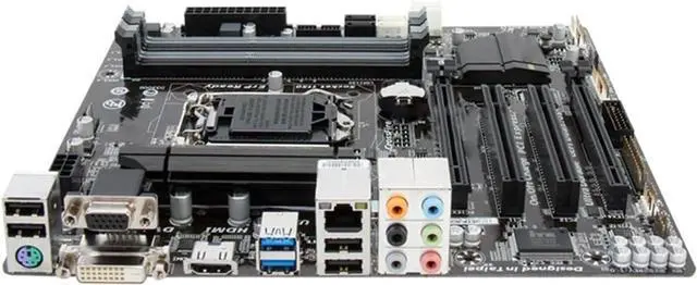 Alt view image 5 of 5 - Computer MotherboardFit forGigabyte GA-B85M-D3H Motherboard B85M-HD3 Socket LGA1150 DDR3 forIntel B85 B85M 32GB VGA DVI HDMI Desktop Computer MainboarDesktop Mainboard
