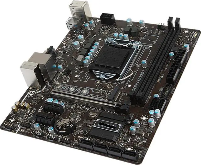 Alt view image 2 of 3 - Motherboard Fit forMSI B250M PRO-V forIntel B250 LGA 1151 with I/O Back Plate Shield