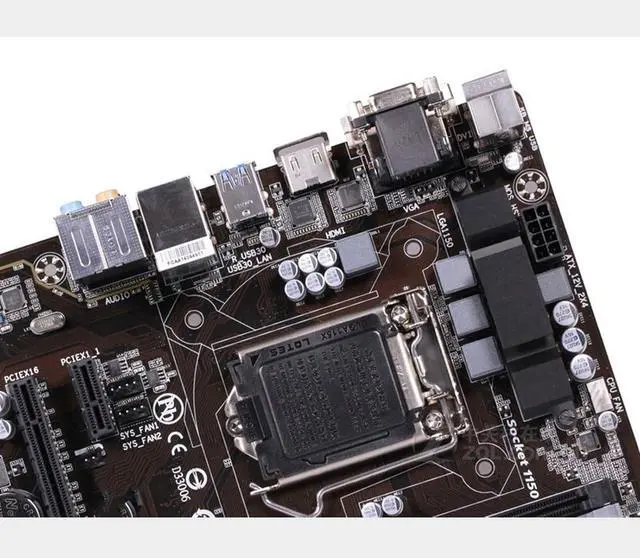 Alt view image 2 of 3 - Pc Motherboard Desktop Motherboard forGigabyte GA-Z97-HD3 100% Original Motherboard LGA1150 DDR3 USB3.0 32G Z97 Z97-HD3 Desktop Mainboard SATA III Mother Board
