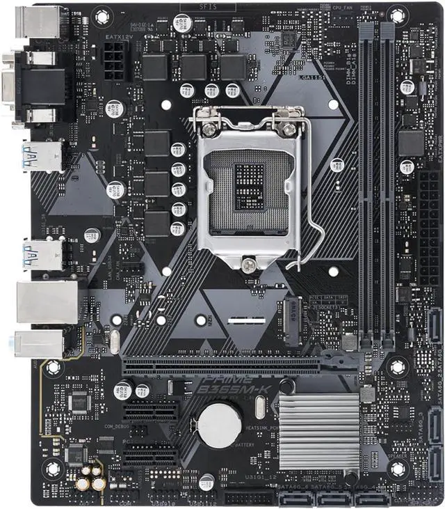 Main image of Motherboard Fit forASUS Prime B365M-K forIntel LGA 1151 with I/O Back Plate Shield