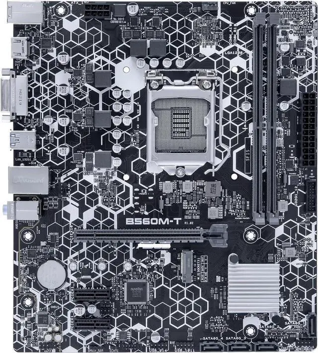 Main image of Motherboard Fit forASUS B560M-T forIntel LGA 1200 with I/O Back Plate Shield
