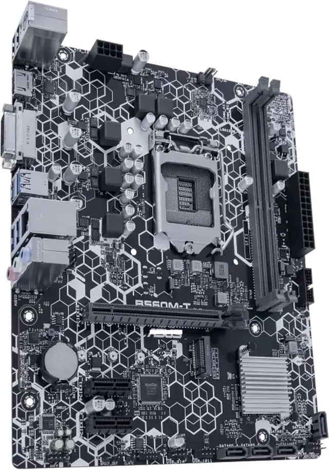 Alt view image 2 of 4 - Motherboard Fit forASUS B560M-T forIntel LGA 1200 with I/O Back Plate Shield