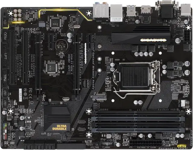 Main image of Motherboard Fit forGigabyte GA-B250-HD3 for 6/7th Gen forIntel LGA 1151 with I/O Back Plate Shield