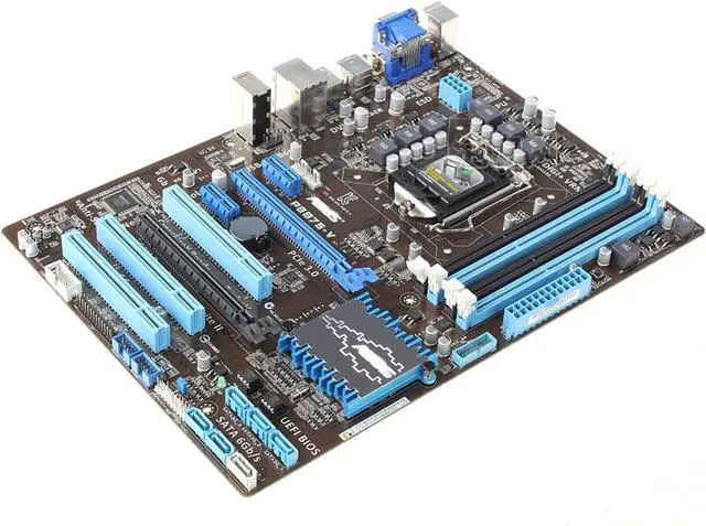 Alt view image 2 of 2 - Motherboard Fit forASUS P8B75-V forIntel LGA 1155 with I/O Back Plate Shield