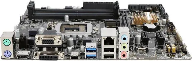 Alt view image 3 of 3 - Motherboard Fit forASUS B150M-A/M.2 forIntel LGA 1151 with I/O Back Plate Shield