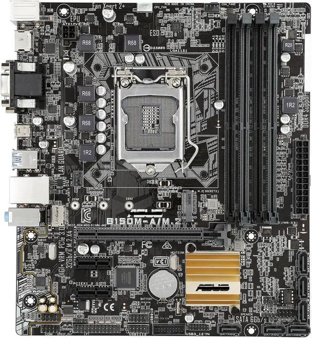 Main image of Motherboard Fit forASUS B150M-A/M.2 forIntel LGA 1151 with I/O Back Plate Shield