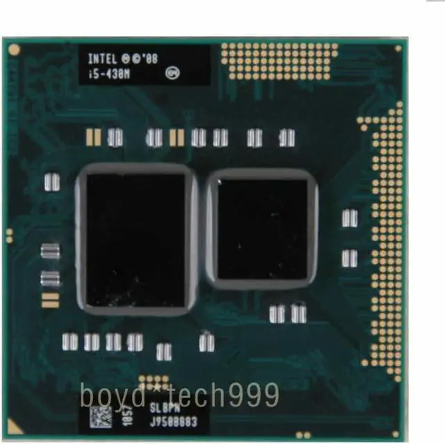 Main image of Fit forIntel Core i5-430M i5 430M Dual-Core CPU Processor 2.26 GHz 2.5 GT/s Socket G1