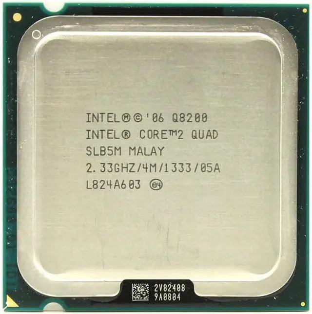 Main image of Fit forIntel Core 2 Quad Q8200 CPU SLB5M 2.33GHz 4MB 1333MHz Socket 775 Processors