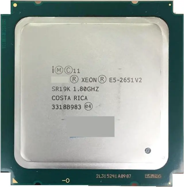 Main image of CPU forXeon Processor E5-2651 V2 E5 2651 V2 CPU 1.8 LGA 2011 SR19K Twelve Cores Desktop Processor E5 2651V2 100% Normal Work Welcome to Order