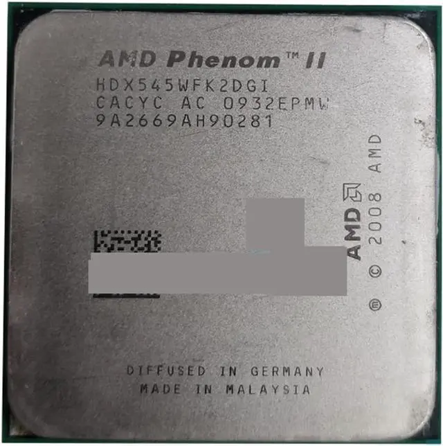 Main image of CPU A ph X2 545 3.0GHz Dual-Core CPU Processor X2 545 HDX545WFK2DGM HDX545WFK2DGI 80W Soket AM3 938pin Processing Unit