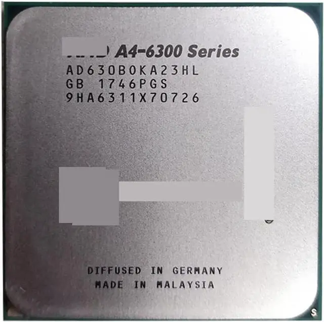 Main image of CPU Processor A4-Series A4 6300 A4 6300K A4 6300B 3.7 GHz Dual-Core CPU Processor AD6300OKA23HL/AD630BOKA23HL Socket FM2 Good Performance, high Efficiency, Clear Picture