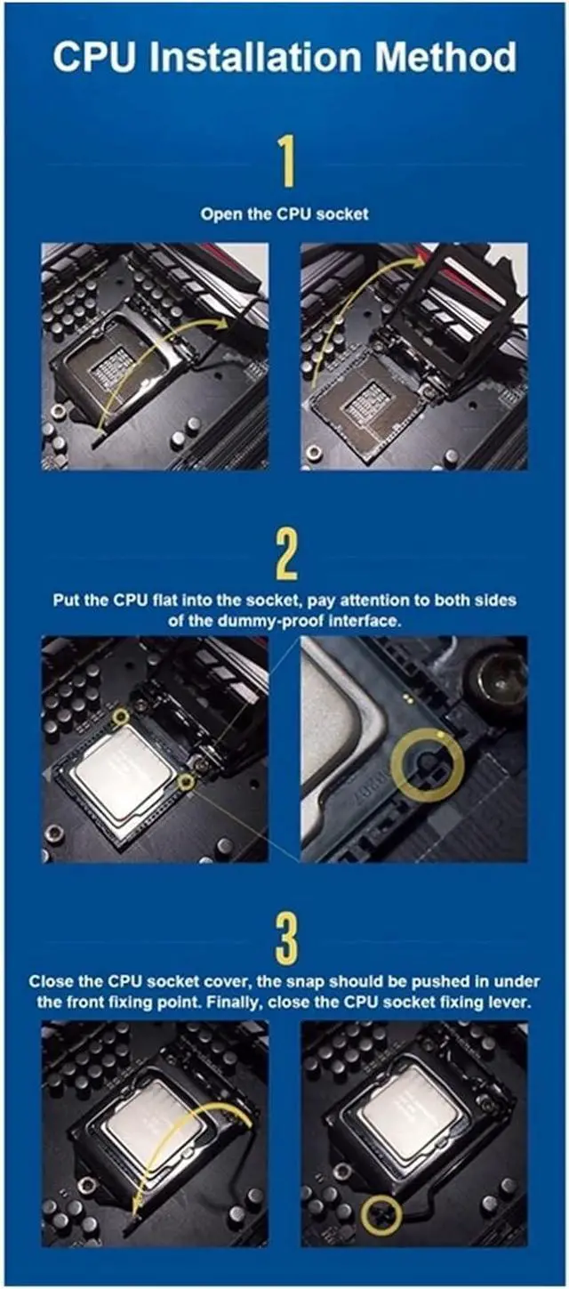 Alt view image 2 of 5 - CPU for c I3 2120 CPU LGA1155 Processor 3MB 65W Dual c Desktop CPU for B75 USB Mining Motherboard processing unit