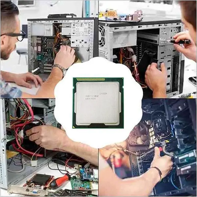 Alt view image 3 of 5 - CPU for c I3 2120 CPU LGA1155 Processor 3MB 65W Dual c Desktop CPU for B75 USB Mining Motherboard processing unit