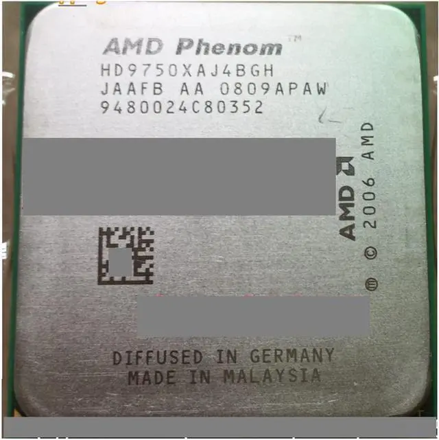 Main image of CPU A ph X4 9750 CPU Processor Quad-CORE 2.4Ghz/ 2M /125W / 2000GHz Socket Am2+ 940 Pin Welcome to Order