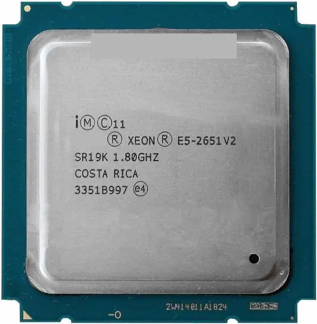 Main image of CPU Processor E5-2651V2 E5-2651 V2 E5 2651V2 CPU 1.8 LGA 2011 SR19K Twelve Cores Desktop Processor E5 2651V2 Processing Unit