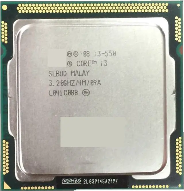 Main image of CPU c I3-550 I3 550 Dual-Core Processor (4M Cache, 3.20 GHz) LGA1156 Desktop CPU 100% Working Properly Desktop Processor Welcome to Order