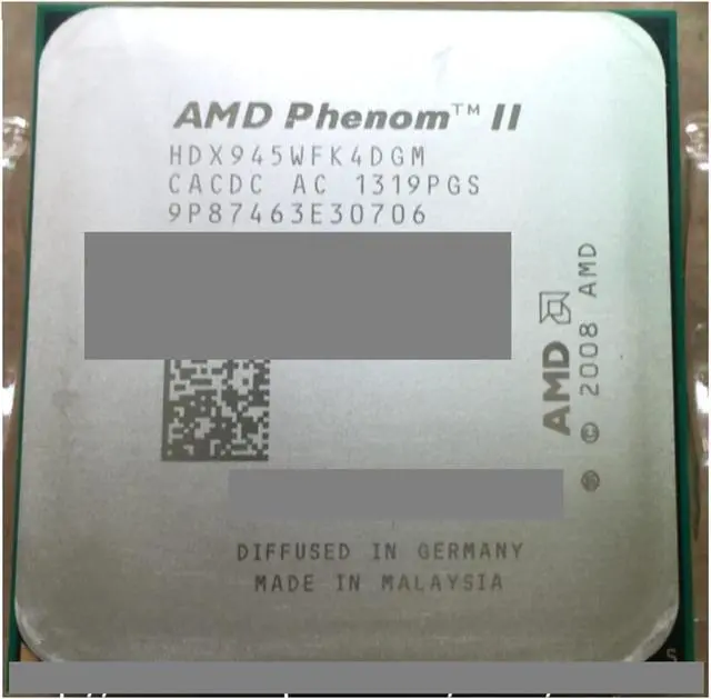 Main image of CPU A ph II X4 945 CPU Processor 3.0GHz Socket AM2+/AM3 938-pin L3/6M Quad-CORE X4 945 Welcome to Order