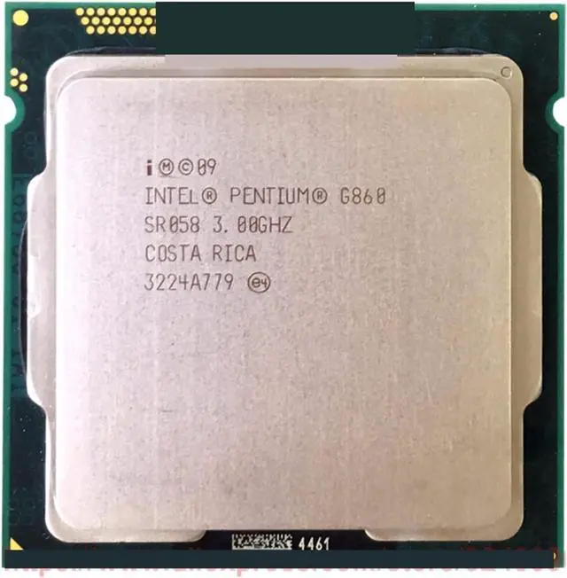 Main image of CPU P G860 SR058 Processor 3.00GHz 3M Dual-Core Socket 1155 Speedy Ship Out