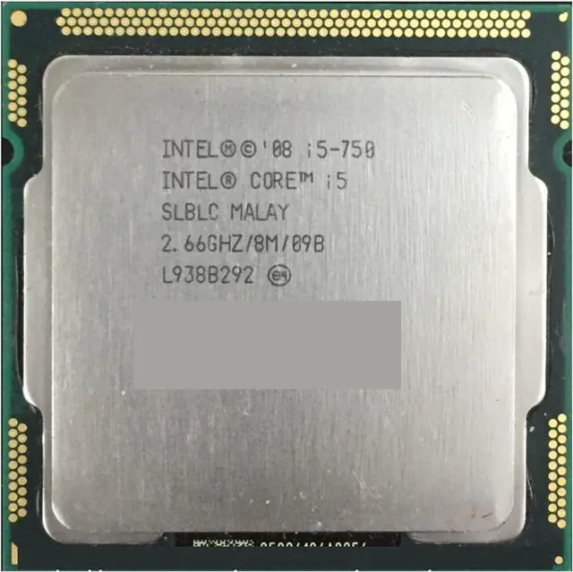 Main image of I c I5 750 Processor (2.66GHz /8MB Cache/ LGA1156) Desktop I5-750 CPU