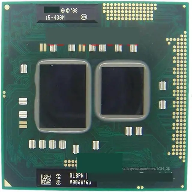 Main image of CPU c I5-430M Processor (3M Cache, 2.26GHz to 2.53GHz, I5 430M, SLBPN) PGA988 TDP 35W Laptop CPU Compatible PM55 HM57 HM55 QM57 Processing Unit