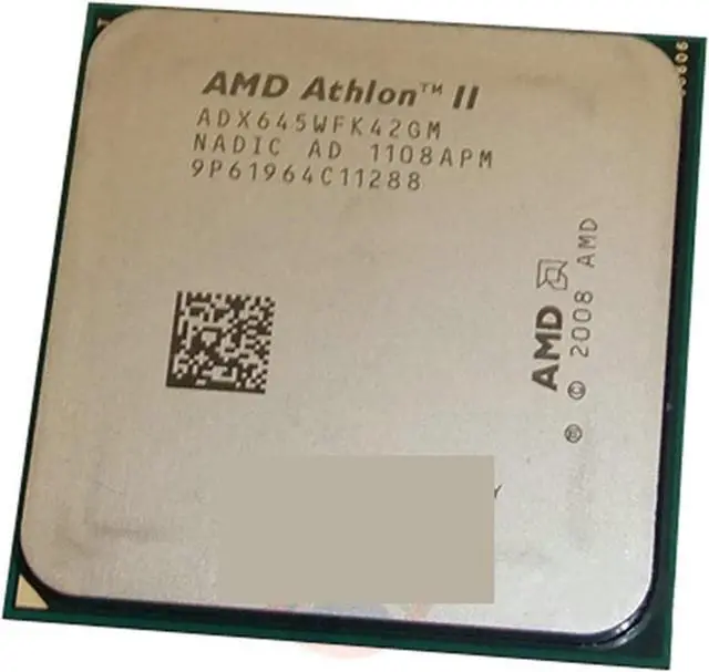 Main image of CPU A A II X4 645 3.1 GHz Quad-Core CPU Processor ADX645WFK42GM Socket AM3 Processing Unit