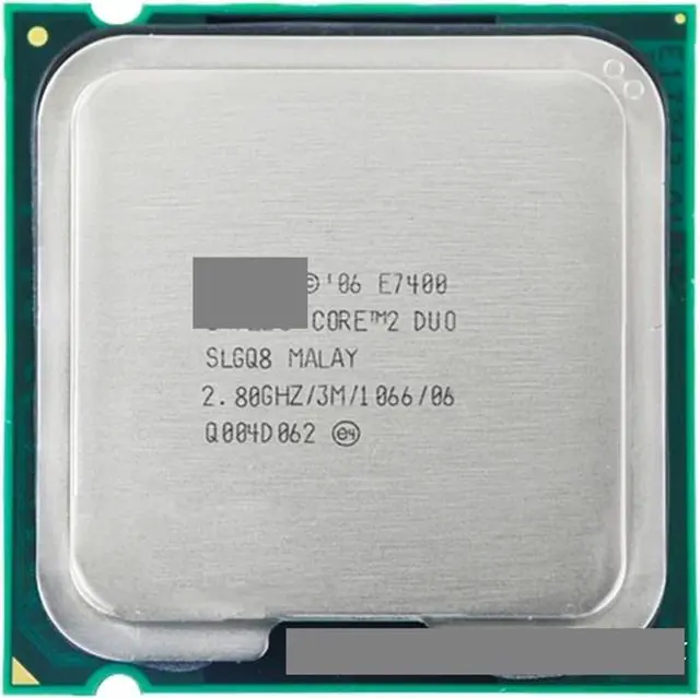 Main image of CPU c 2 Duo E7400 Socket LGA 775 CPU Processor (2.8 GHz/3 M/1066 GHz)