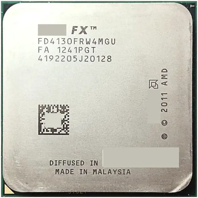 Main image of CPU FX-Series FX-4130 FX 4130 3.8 GHz Quad-Core CPU Processor FD4130FRW4MGU Socket AM3+