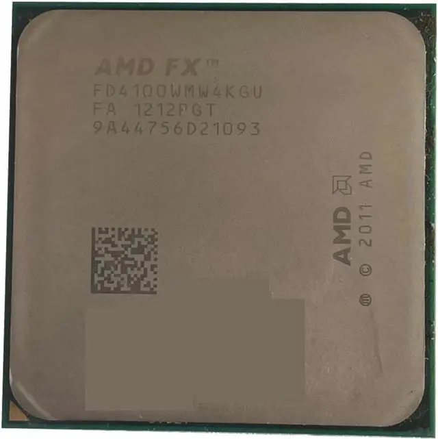 Main image of A FX-Series FX4100 FX-4100 FX 4100 3.6 GHz Quad-Core Quad-Thread CPU Processor FD4100WMW4KGU Socket AM3+