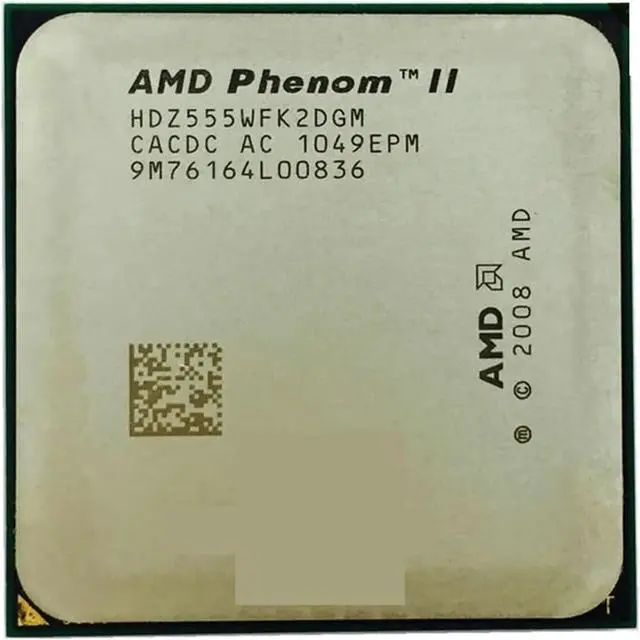 Main image of A ph II X2 555 3.2 GHz Dual-Core CPU Processor HDZ555WFK2DGM Socket AM3