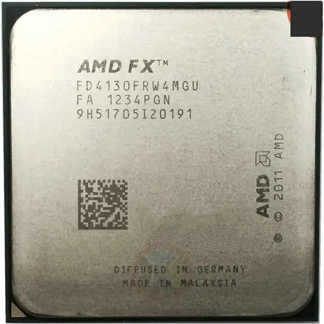 Main image of CPU A FX-Series FX-4130 FX 4130 3.8 GHz Quad-Core CPU Processor FD4130FRW4MGU Socket AM3+ Processing Unit