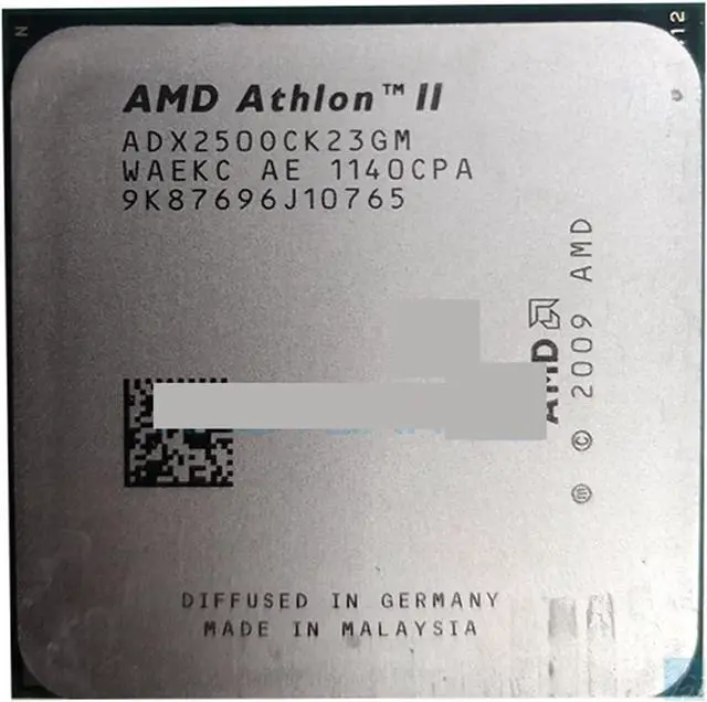 Main image of CPU A A X2 250 3GHz Dual-Core CPU Processor ADX250OCK23GM Soket AM3 938pin Processing Unit