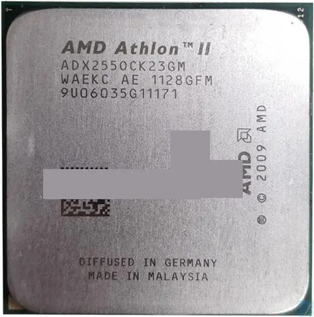 Main image of CPU A A II X2 255 3.1GHz Dual-Core CPU Processor ADX255OCK23GQ ADX255OCK23GQ Socket AM3 938pin processing unit