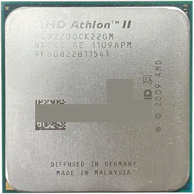 Main image of CPU A A II X2 220 X2-220 2.8GHz Dual-Core CPU Processor ADX220OCK22GM Socket AM3 938pin Processing Unit