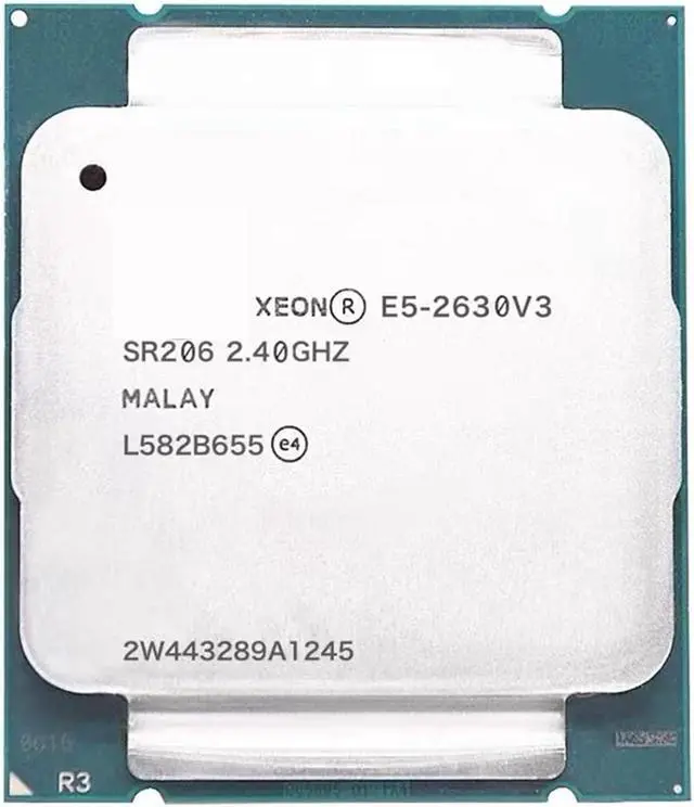 Main image of forXeon E5 2630 V3 Processor SR206 2.4Ghz 8 c 85W Socket LGA 2011-3 CPU E5 2630V3
