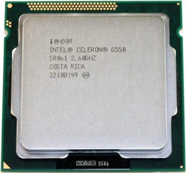 Main image of CPU Lntel G550 Desktop CPU 2.6GHz L3 2MB/5.0GT/S Processor LGA 1155 1155pin Processor Processing Unit